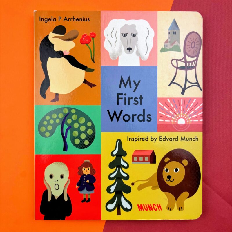 My first words. Inspired by Edvard Munch