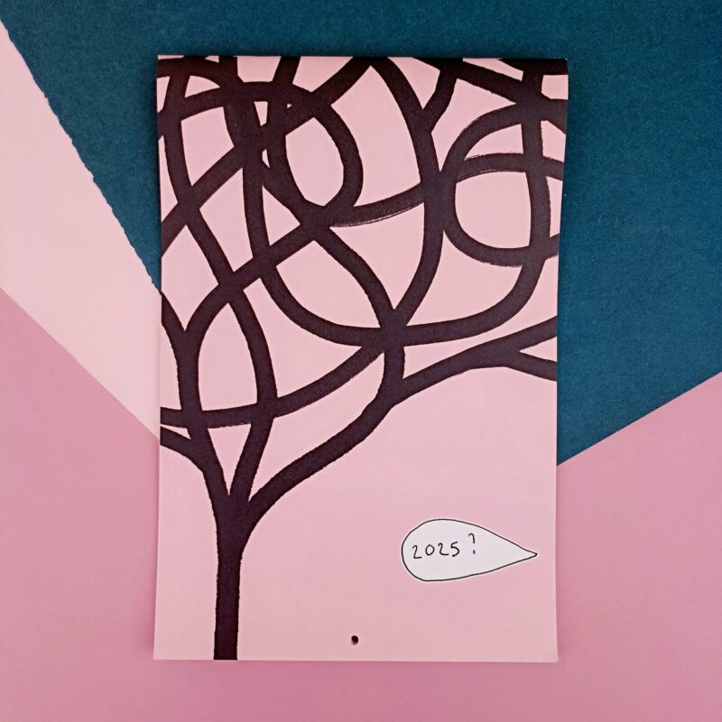 Calendario 2025. Guido Scarabottolo