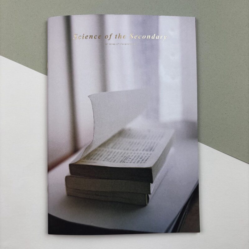 Science of the Secondary 16 – The book