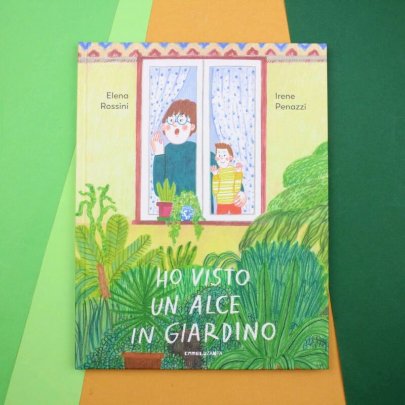 Ho visto un alce in giardino