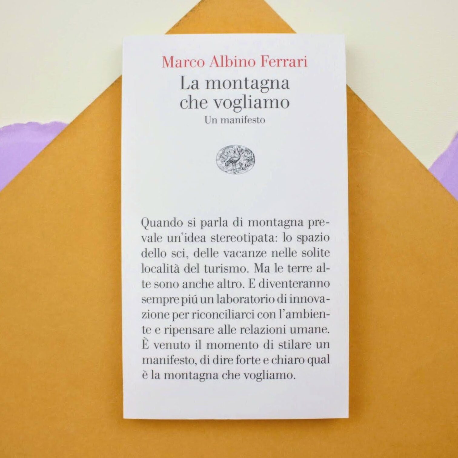 La montagna che vogliamo