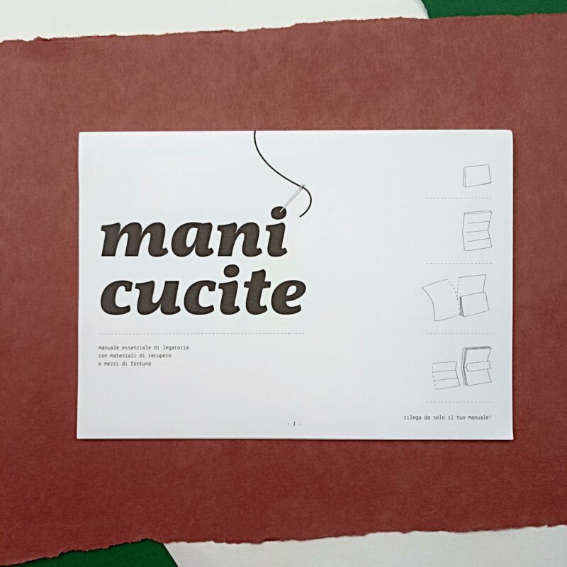 Mani cucite. Manuale essenziale di legatoria