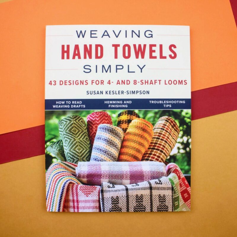 Weaving hand towels simply