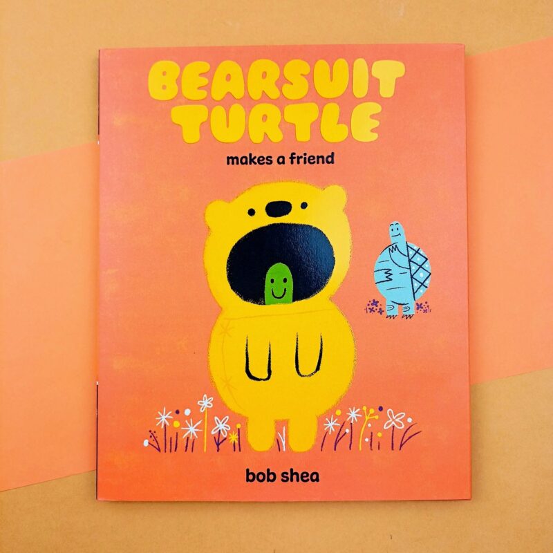 Bearsuit turtle makes a friend
