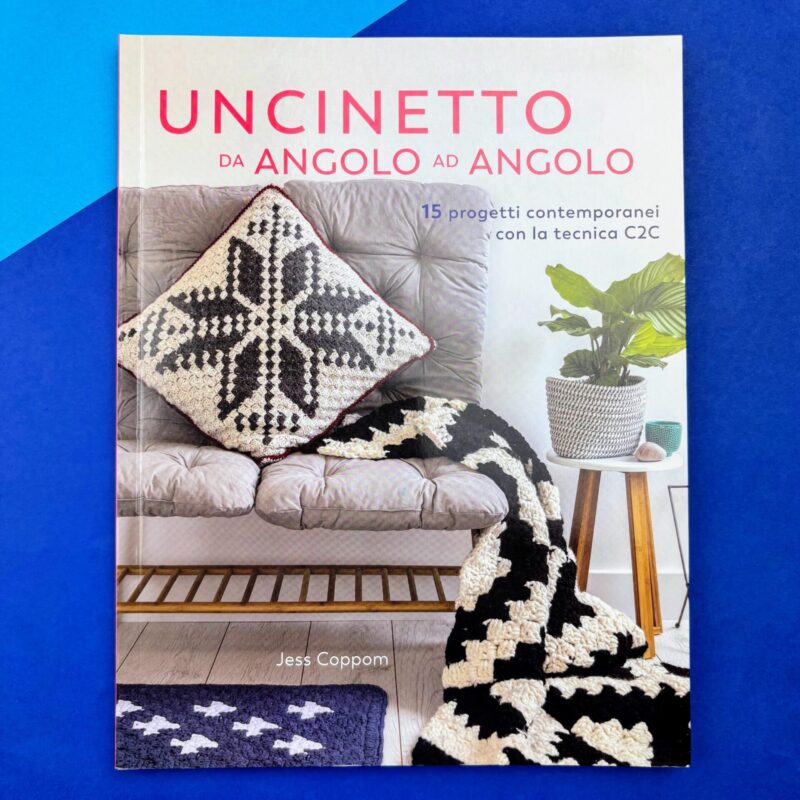 Uncinetto da angolo ad angolo