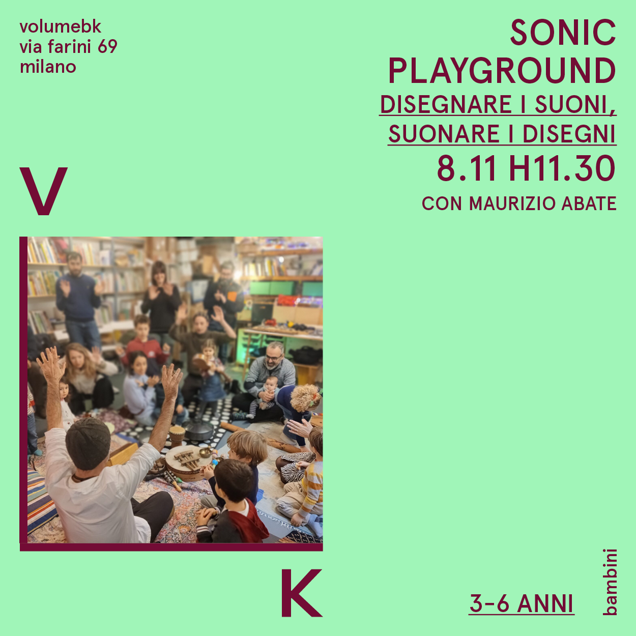 Sonic Playground: me li costruisco da solo! / 3-6 anni / 8 novembre