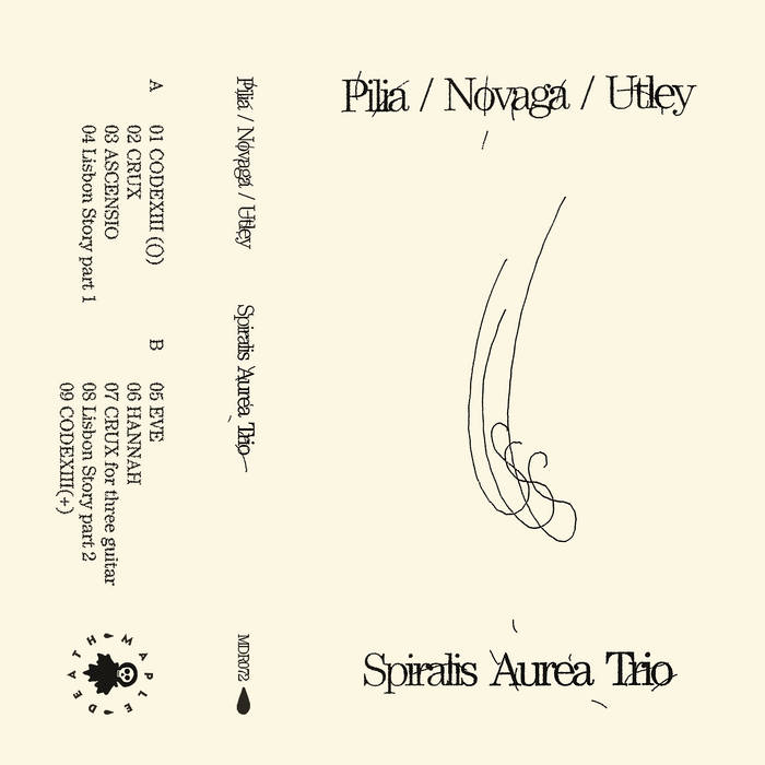 Pilia – Novaga – Utley / SPIRALIS AUREA TRIO