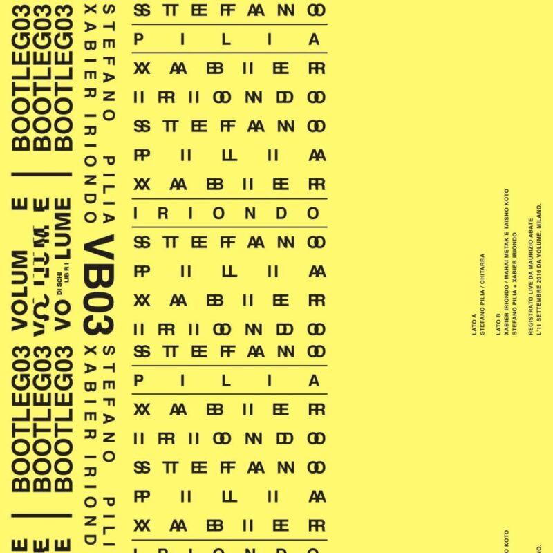 VB03 / STEFANO PILIA + XABIER IRIONDO