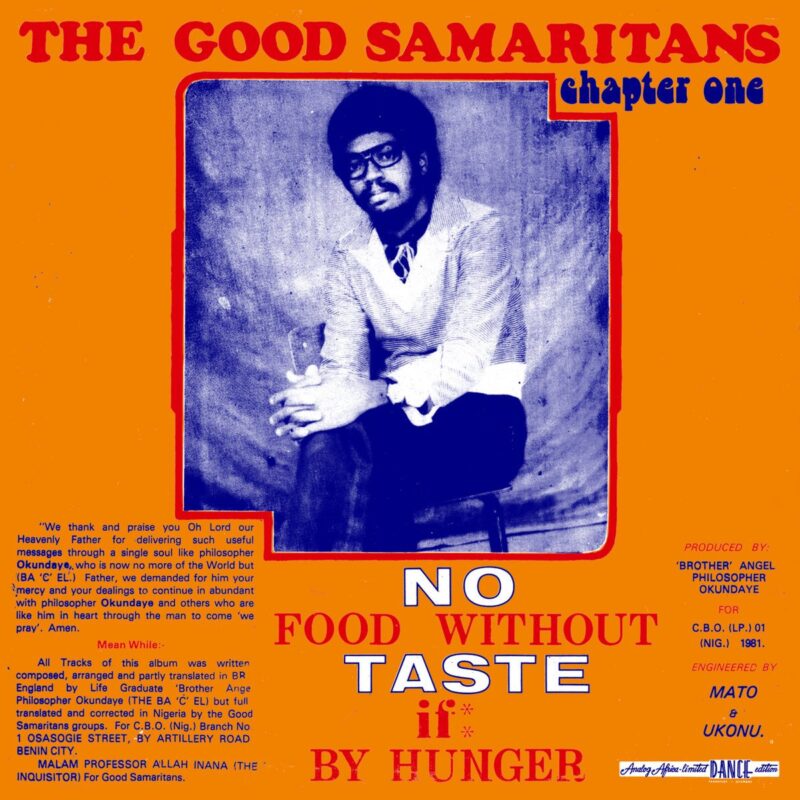 The Good Samaritans	/ NO FOOD WITHOUT TASTE IF BY HUNGER (Limited Dance Edition No​.​20)