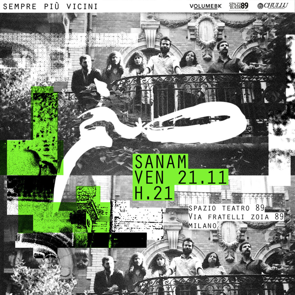 Sanam صنم allo Spazio Teatro 89