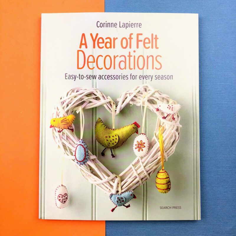 A year of felt decorations