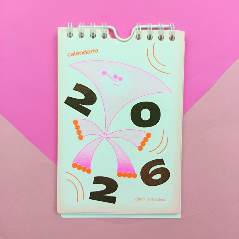 Calendario 2026. Cristina Amodeo