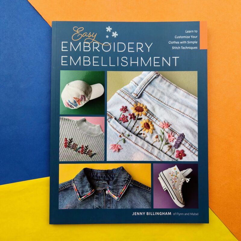 Easy embroidery embellishment