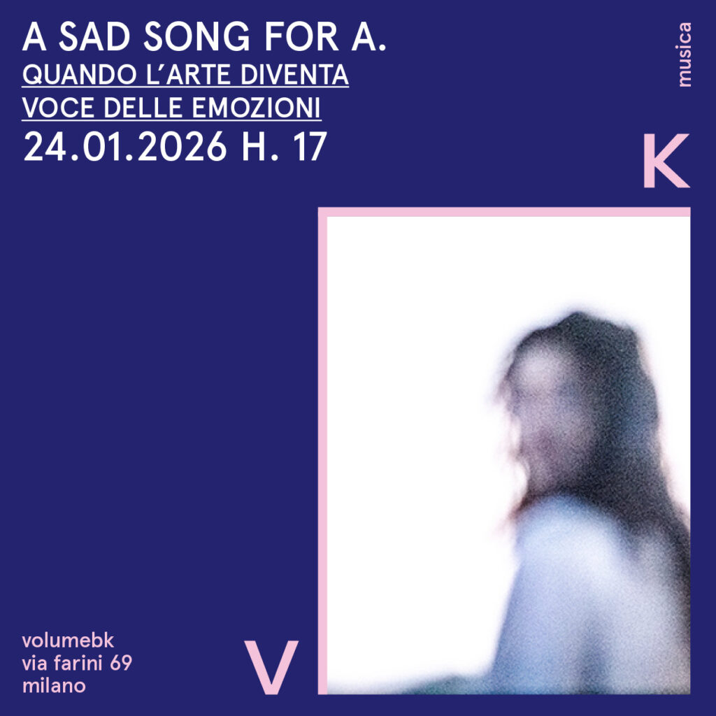 ‘a sad song for A.’ : quando l’arte diventa voce delle emozioni