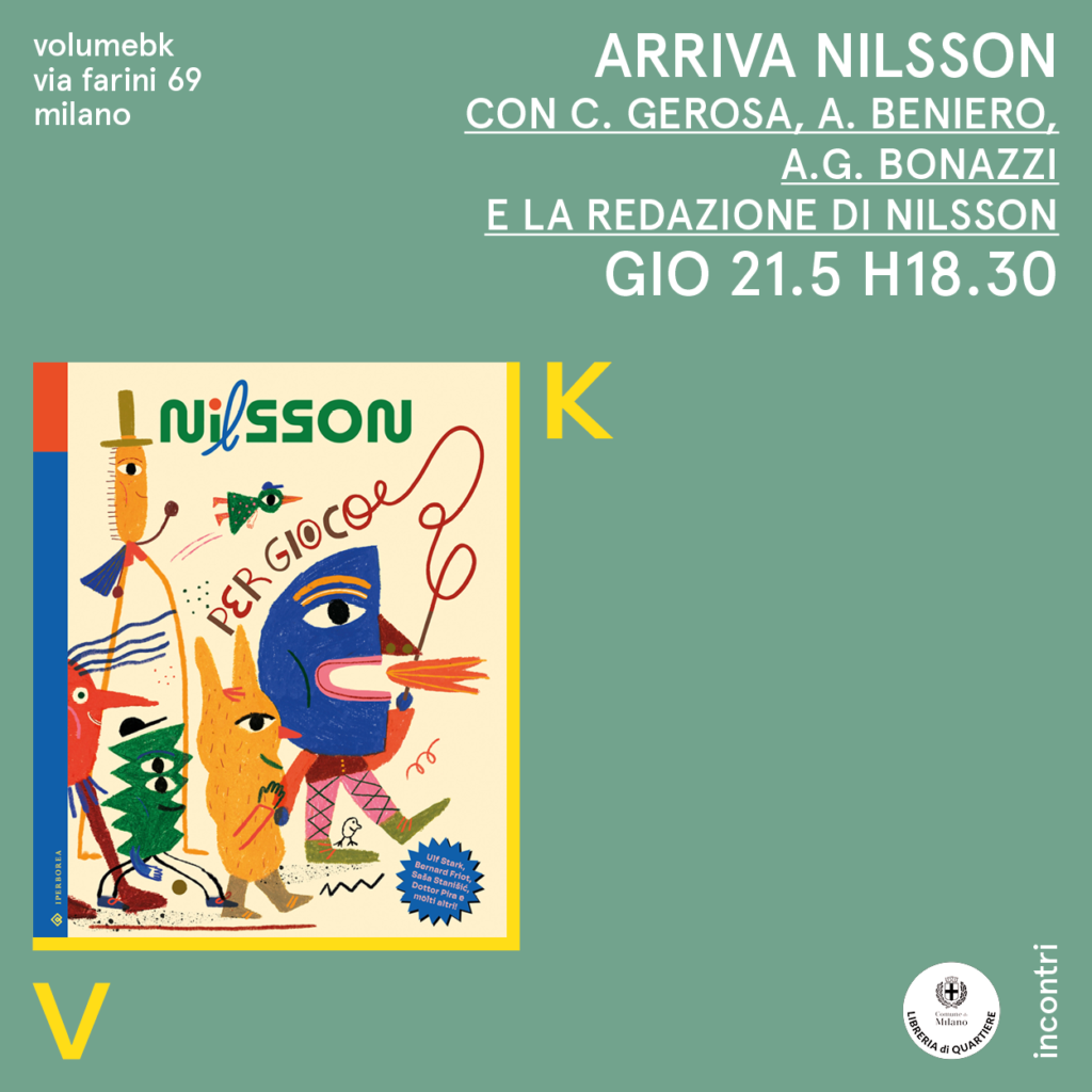 Arriva Nilsson, la rivista di Iperborea per bambine e bambini