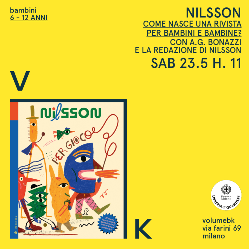 Nilsson: come nasce una rivista per bambine e bambini?