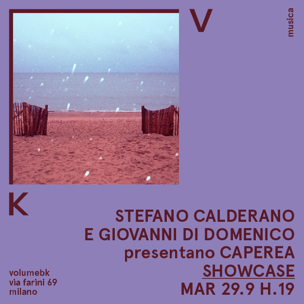 Stefano Calderano & Giovanni Di Domenico presentano Caperea